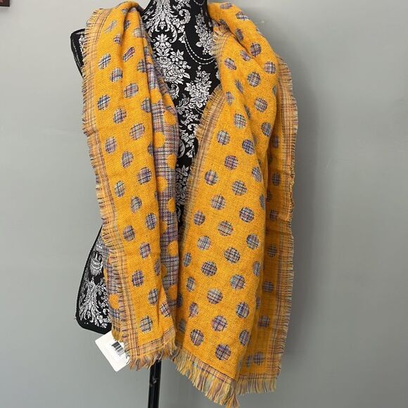 Reversible Acrylic Oversize Scarf NEW. Echo New York - Picture 4 of 4